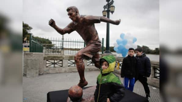 Lionel Messi's statue unveiled in Argentina as fans urge him to reconsider retirement