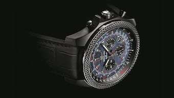 Breitling pairs with Bentley to launch Bentley B06 Midnight Carbon wristwatch