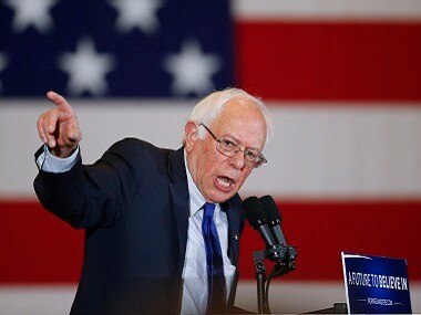 Democratic presidential candidate Bernie Sanders. AP