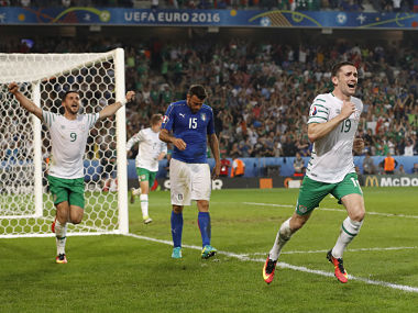 Euro 2016: Robbie Brady's heroics power Republic of Ireland past Italy into last 16 Euro 2016: Robbie Brady's heroics power Republic of Ireland past Italy into last 16