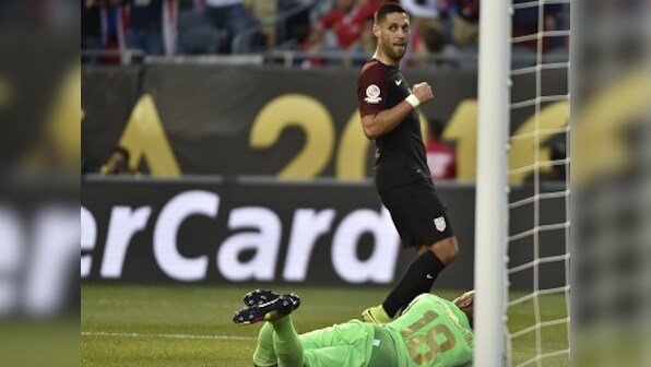 Copa America: Clint Dempsey scores 50th goal for USA as hosts thrash Costa Rica 4-0
