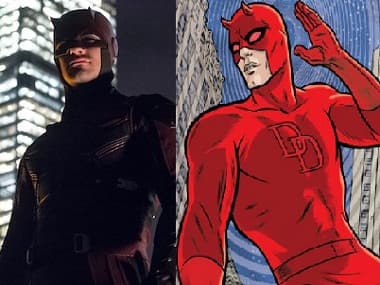 TV's Daredevil, and the comic books'