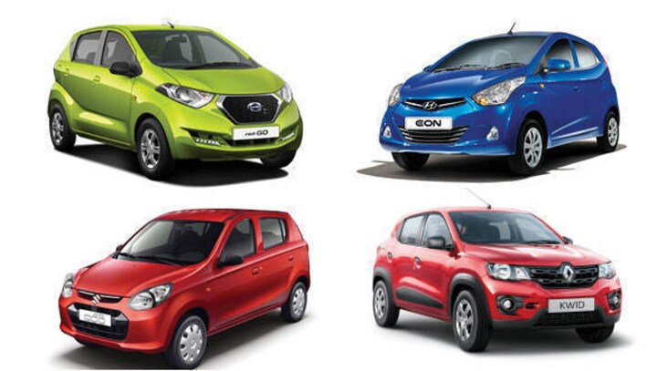 Price comparison: Datsun redi-Go vs Renault Kwid vs Maruti Suzuki Alto 800 vs Hyundai Eon