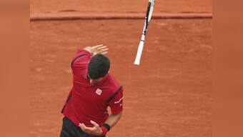 Lucky not to be disqualified from French Open, admits Novak Djokovic after racquet smash
