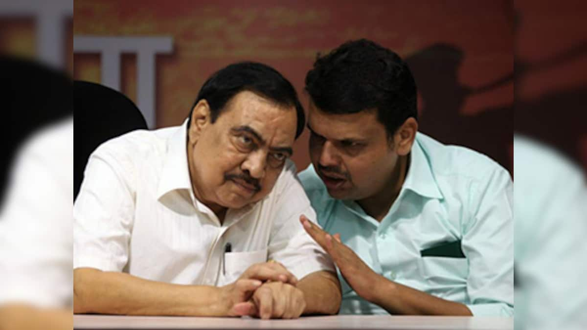 Fadnavis Behind Khadses Exit Says Former Maharashtra Cm Narayan Rane Firstpost 8789