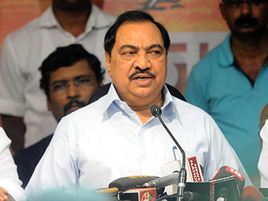 Eknath Khadse's endeavour to come out unscathed exposes his double standards Eknath Khadse's endeavour to come out unscathed exposes his double standards