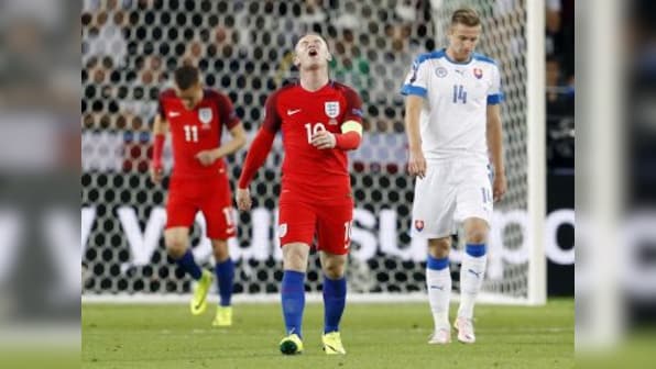 Euro 2016: Frustrated England progress as Group B runners-up after Slovakia draw