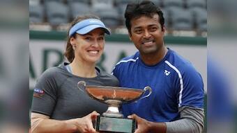 Leander Paes, Martina Hingis complete mixed doubles Career Slam with French Open win