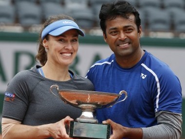 Leander Paes, Martina Hingis complete mixed doubles Career Slam with French Open win Leander Paes, Martina Hingis complete mixed doubles Career Slam with French Open win