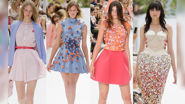 Butterfly motifs, pastel colours ruled the ramp at Germany Fashion Week ...