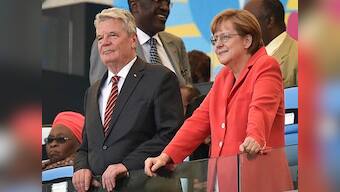 German Chancellor Merkel to campaign for general election after Prez Gauk backs out of race