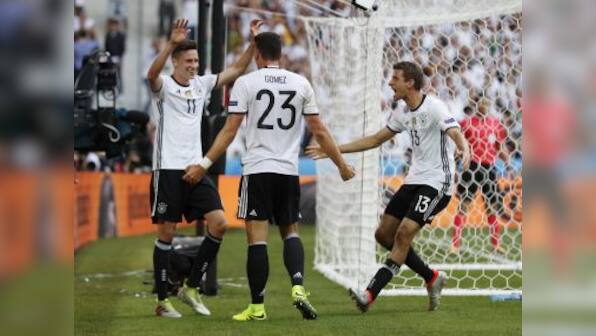 Euro 2016: Julian Draxler dazzles as Germany brush off Slovakia to enter quarters