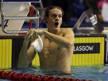 File photo of Yannick Agnel. Getty