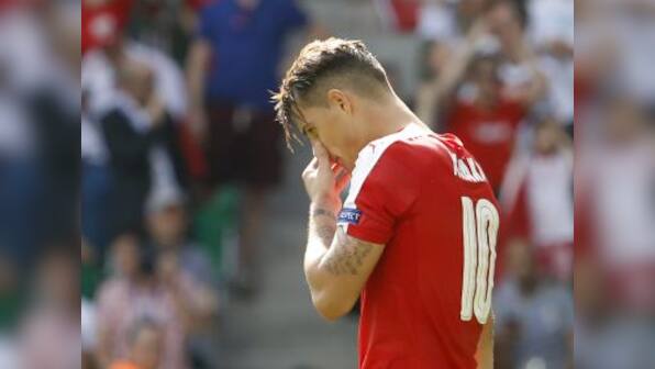 Euro 2016: Granit Xhaka will cope with penalty miss heartache, says Xherdan Shaqiri