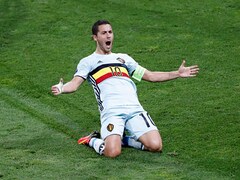 Euro 16 Hungry Eden Hazard Destroys Hungary As Belgium Cruise Into Quarters Sports News Firstpost