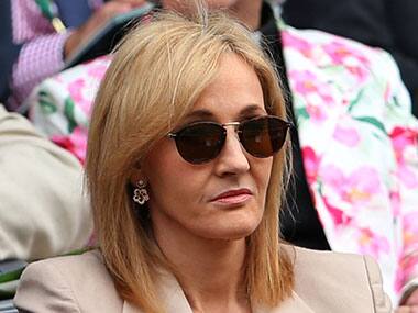 A file photo of JK Rowling. Getty images