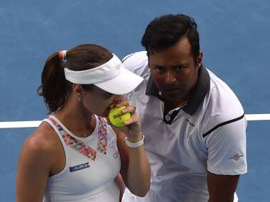 File photo of  India’s Leander Paes and Switzerland’s Martina Hingis. AFP