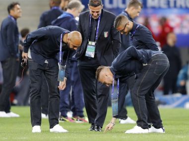 Euro 2016: Uefa orders Lille stadium pitch to be relaid after bad weather causes damage Euro 2016: Uefa orders Lille stadium pitch to be relaid after bad weather causes damage