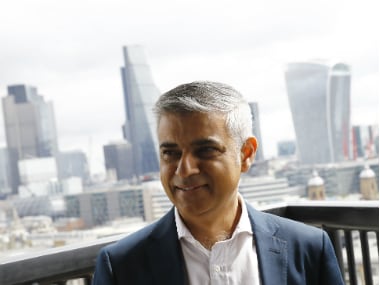 London Mayor Sadiq Khan. Reuters