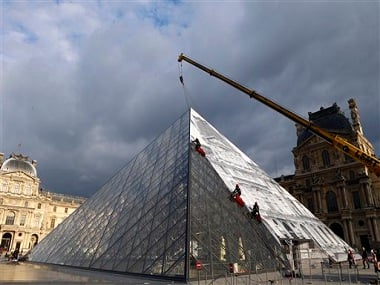 As River Seine in Paris reached its highest level, the Louvre museum will shut its doors and evacuate artworks in its basement. AP.