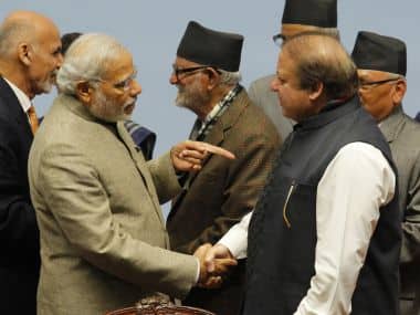 File photo of Prime Minister Narendra Modi with his Pakistani counterpart Nawaz Sharif. AFP