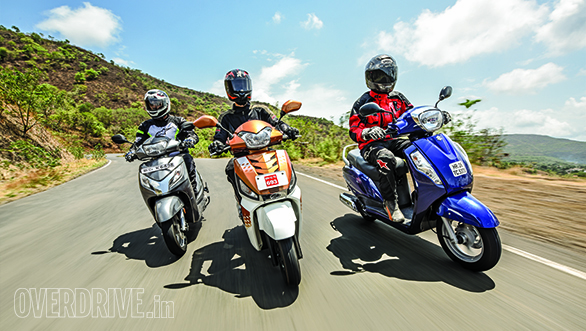 Comparo: Suzuki Access 125 vs Mahindra Gusto 125 vs Honda Activa 125 Comparo: Suzuki Access 125 vs Mahindra Gusto 125 vs Honda Activa 125