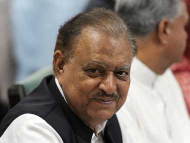 File image of Mamnoon Hussain. AFP
