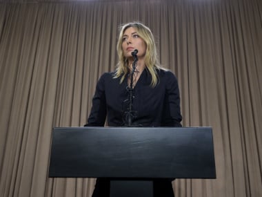 Maria Sharapova admitted in March that she had been tested positive for meldonium. Getty
