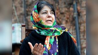 Mehbooba Mufti accuses the opposition and media for painting 'Kashmir in a bad light'