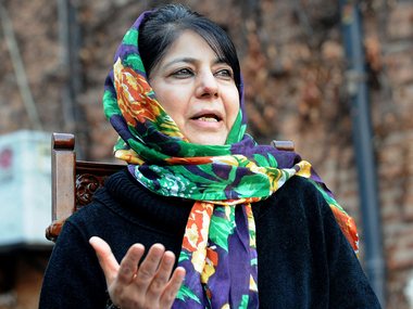Mehbooba Mufti accuses the opposition and media for painting 'Kashmir in a bad light' Mehbooba Mufti accuses the opposition and media for painting 'Kashmir in a bad light'