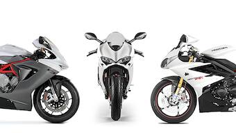 Spec comparison: Ducati Panigale 959 vs MV Agusta F3 800 vs Triumph Daytona 675R