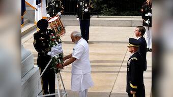 Narendra Modi’s US visit begins with a bang as 19-gun salute welcomes him