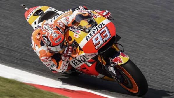 MotoGP: Marc Marquez storms to Catalunya pole