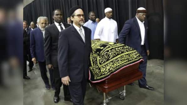 Muhammad Ali's traditional Muslim funeral draws thousands in Louisville