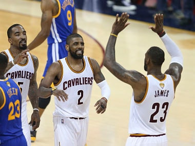 LeBron James scored 41 points in Game 6 of the NBA Finals. AP