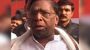 V Narayanasamy sworn-in as chief minister of Puducherry