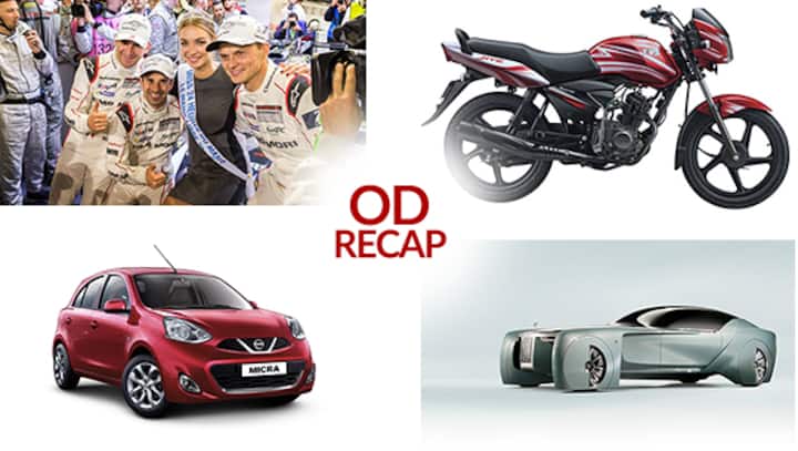 ODRecap: Rolls Royce Vision Next 100 concept displayed, Nissan Micra CVT prices slashed and more