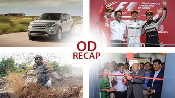 ODRecap: Land Rover Discovery Sport petrol launched, Rosberg wins European GP and more