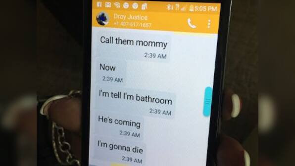 'He's coming. I'm gonna die': Orlando shooting terror revealed in son's text to mother