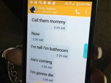 'He's coming. I'm gonna die': Orlando shooting terror revealed in son's text to mother 'He's coming. I'm gonna die': Orlando shooting terror revealed in son's text to mother