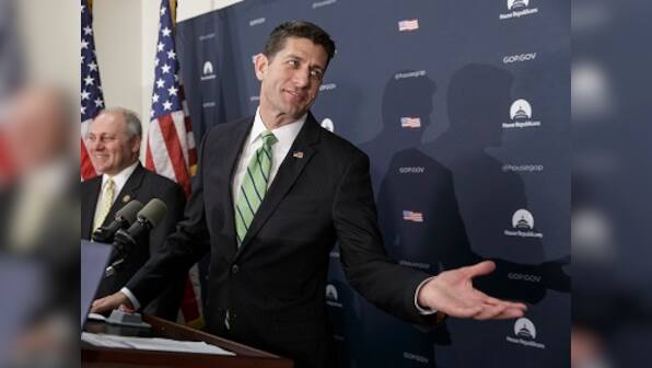 US congresswomen demand right to bare arms: Paul Ryan to change dress code after sleeveless protest