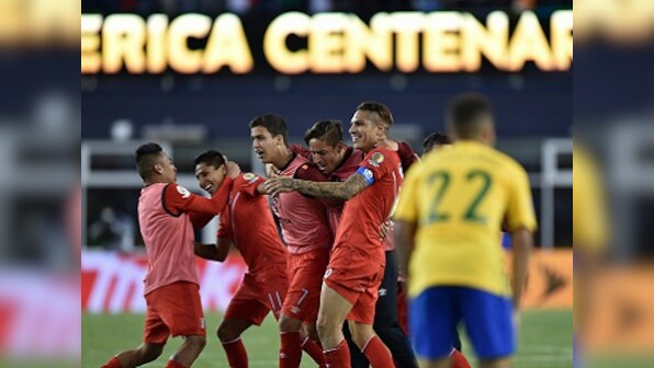 Brazil exit Copa America at group stage for first time in 30 years as controversial goal sends Peru through