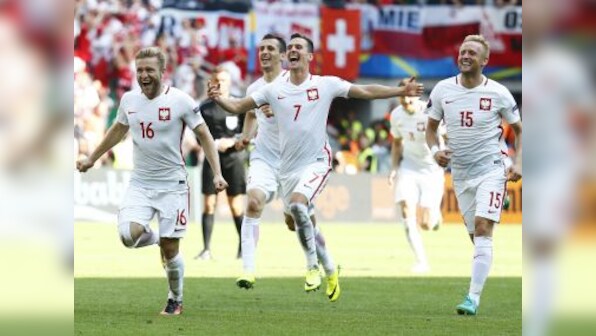 Euro 2016: Xherdan Shaqiri's wonder goal in vain as Poland beat Switzerland on penalties