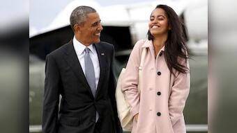 Obama sisters get emotional letter from George Bush's twin daughters with advice on life after White House