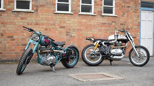 Royal Enfield showcases one-offs at Wheels and Waves festival in France