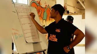 From India's slums to a Scottish stadium: How playing football changed their lives