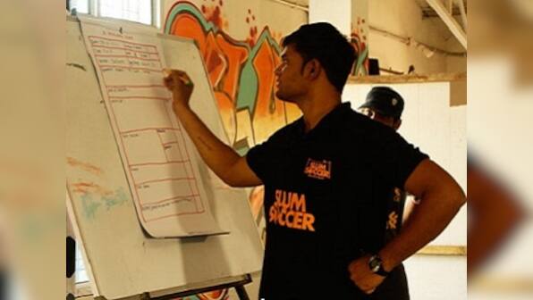 From India's slums to a Scottish stadium: How playing football changed their lives