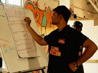 From India's slums to a Scottish stadium: How playing football changed their lives From India's slums to a Scottish stadium: How playing football changed their lives