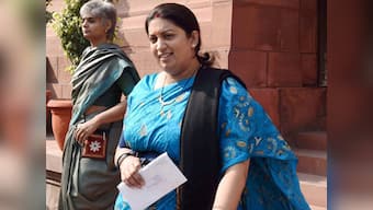 Smriti Irani gets addition charge of I&B ministry after Venkaiah Naidu resigns; Tomar gets urban ministry