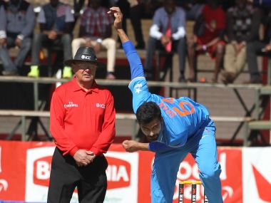 Sran, Bumrah shine as India thump Zimbabwe to draw level in T20I series Sran, Bumrah shine as India thump Zimbabwe to draw level in T20I series